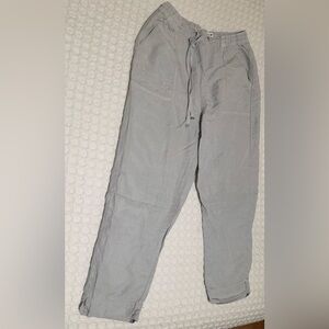 Zara Gray Wide Leg Pants Modern Elegance